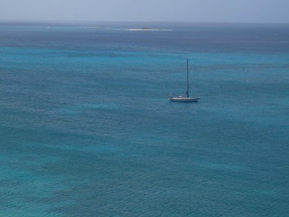 At anchor in Anguila